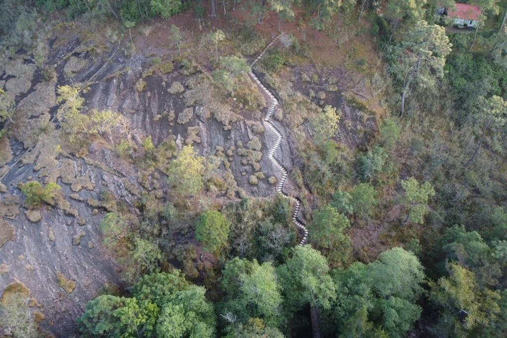 Cabana Rustica A 1Km De Cascada Mazamitla Dış mekan fotoğraf